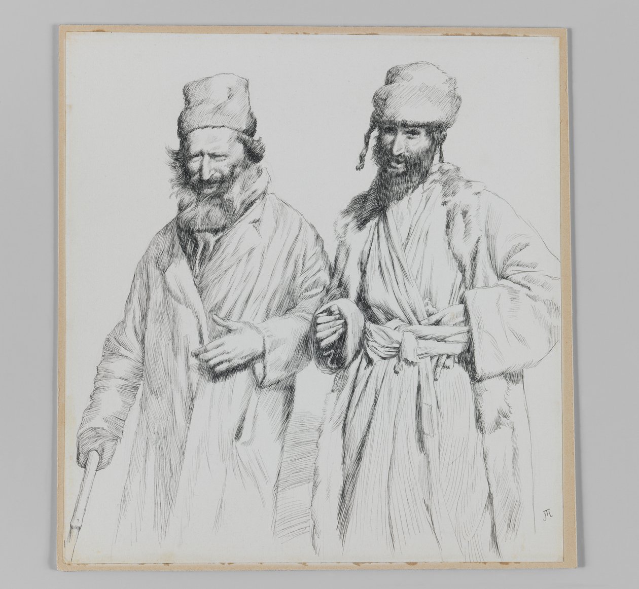 Tipos de Judea, ilustración de La vida de Nuestro Señor Jesucristo de James Jacques Joseph Tissot