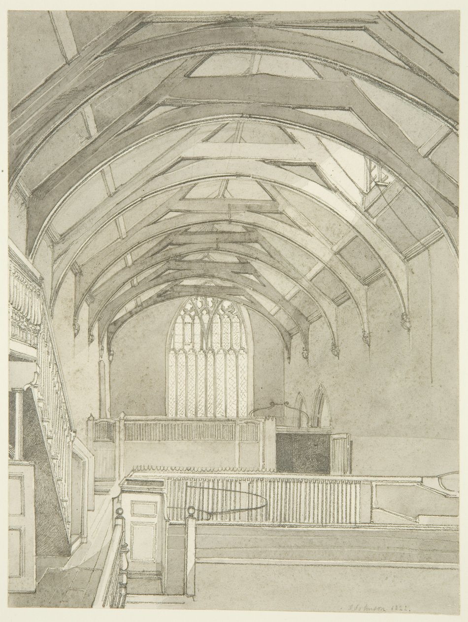 Interior del Guildhall de James Johnson