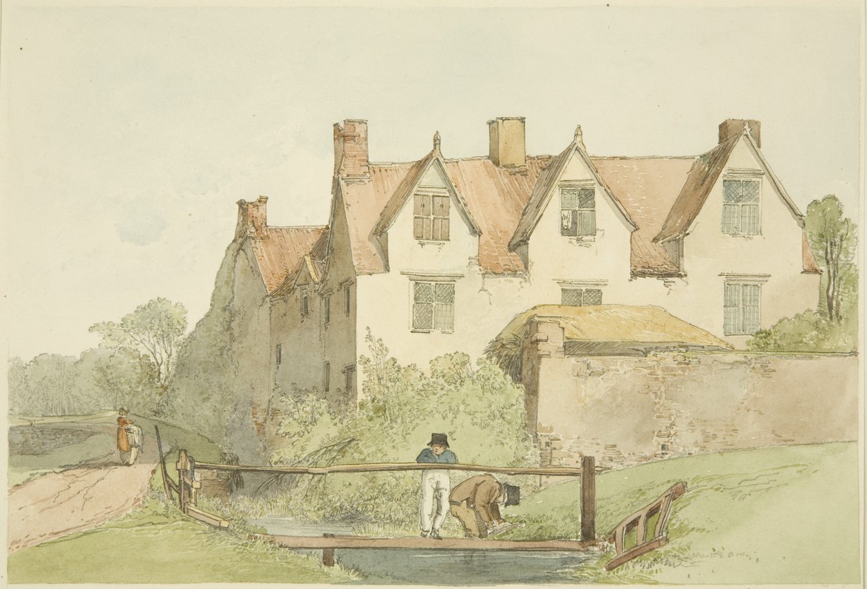 Casa de campo del juez Foster (registrador de Bristol) cerca de Ashley Barn (Lower Ashley House) de James Johnson