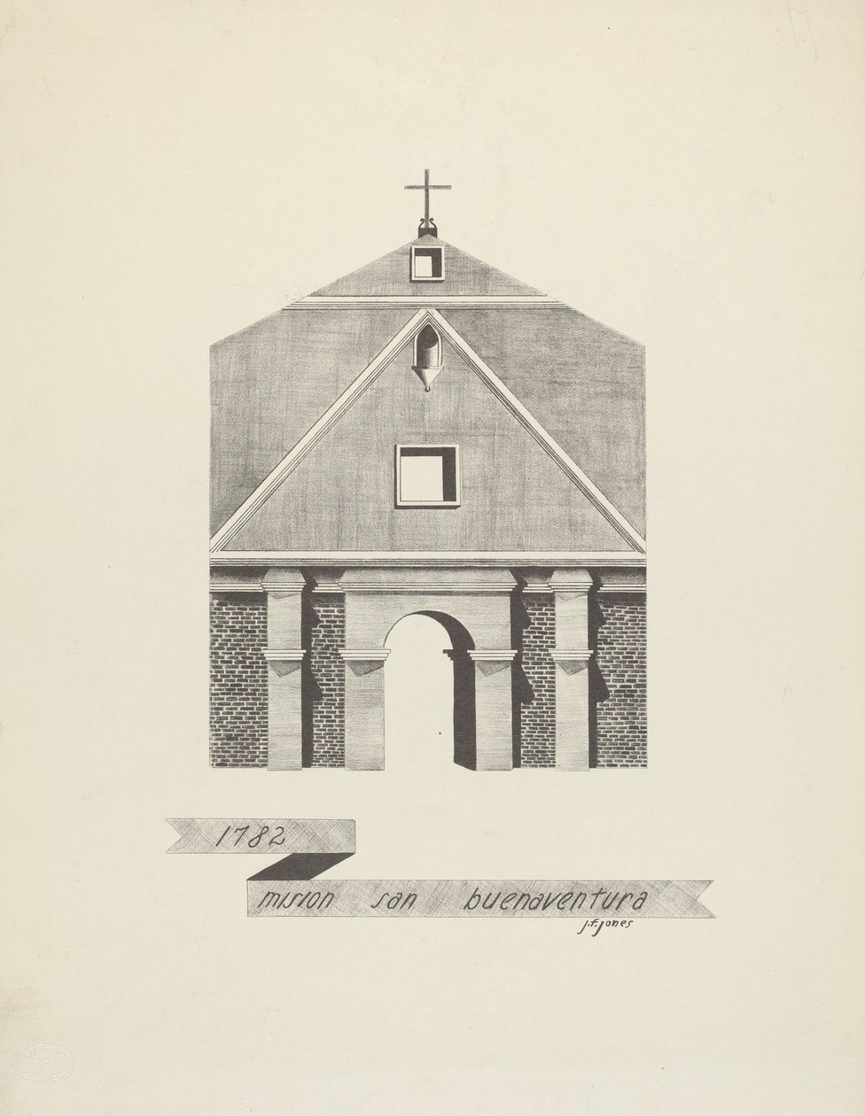 Misión San Buenaventura de James Jones