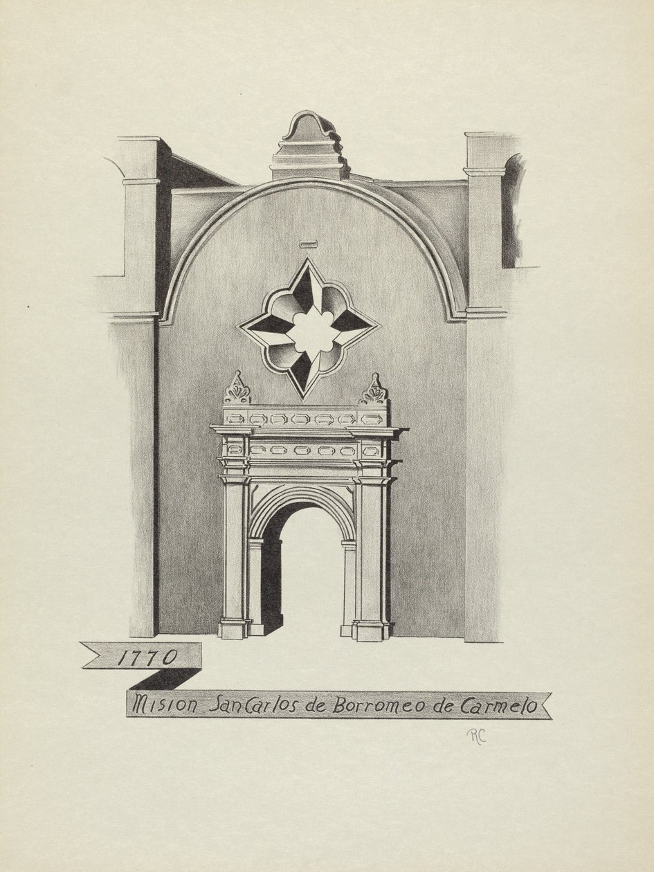 Misión San Carlos de Borromeo de Carmelo de James Jones