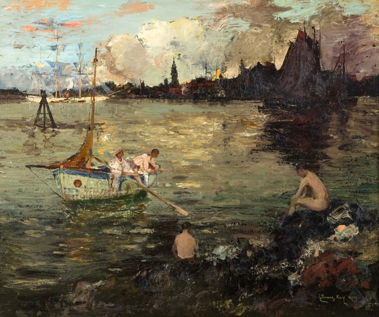 En la Alegría de la Tarde de James Kay