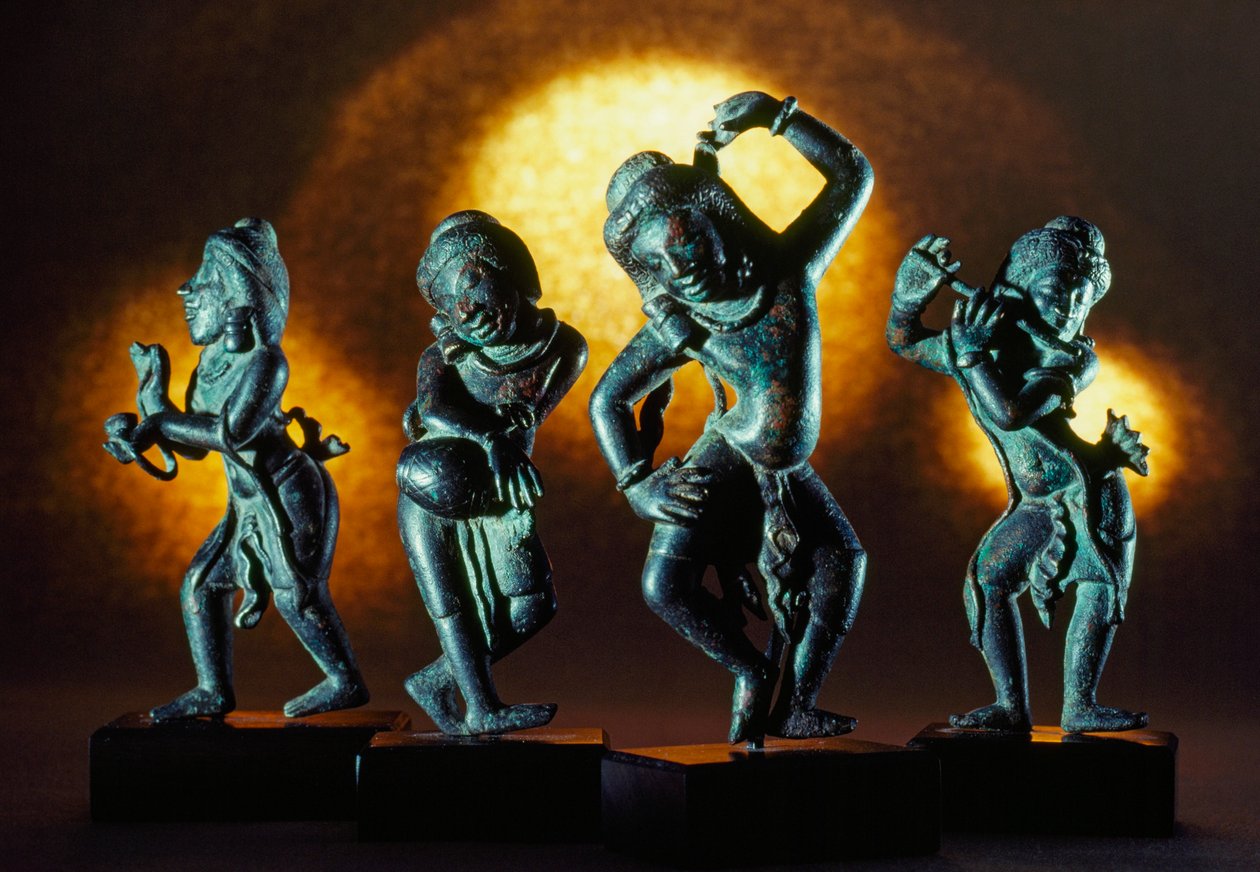 Figuras del siglo VI o VII elaboradas por los antiguos Pyu. Nueva York, Nueva York. de James L Stanfield