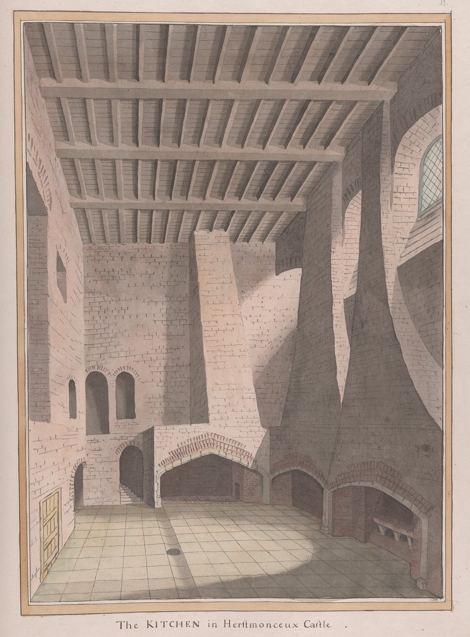 Castillo de Herstmonceux, Sussex Oriental: La cocina de James Lambert  of Lewes