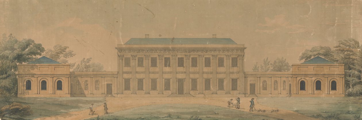 Diseño para una casa de campo de James Lewis