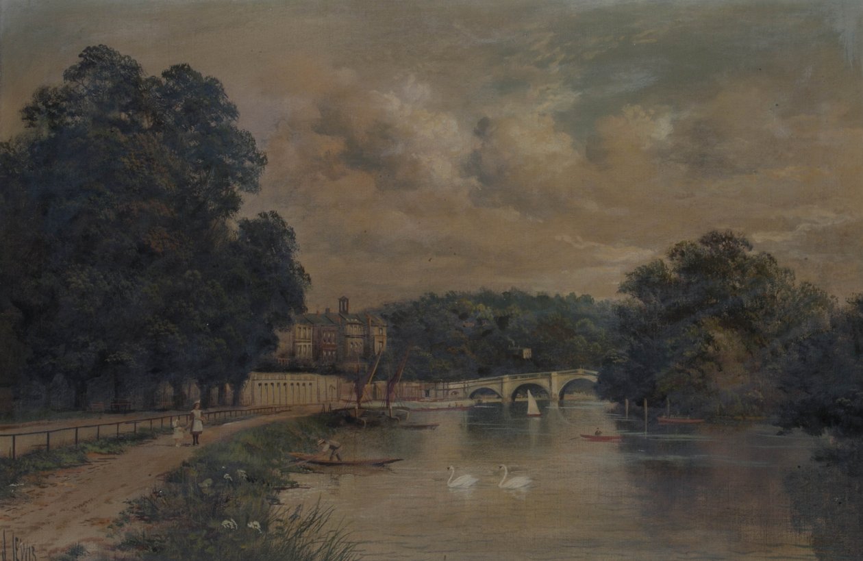 Puente de Richmond desde Cholmondeley Walk de James Lewis