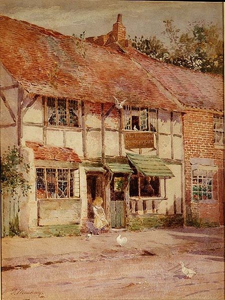 Cabaña de Anne Hathaway, Shottery, Warwickshire de James Mackay