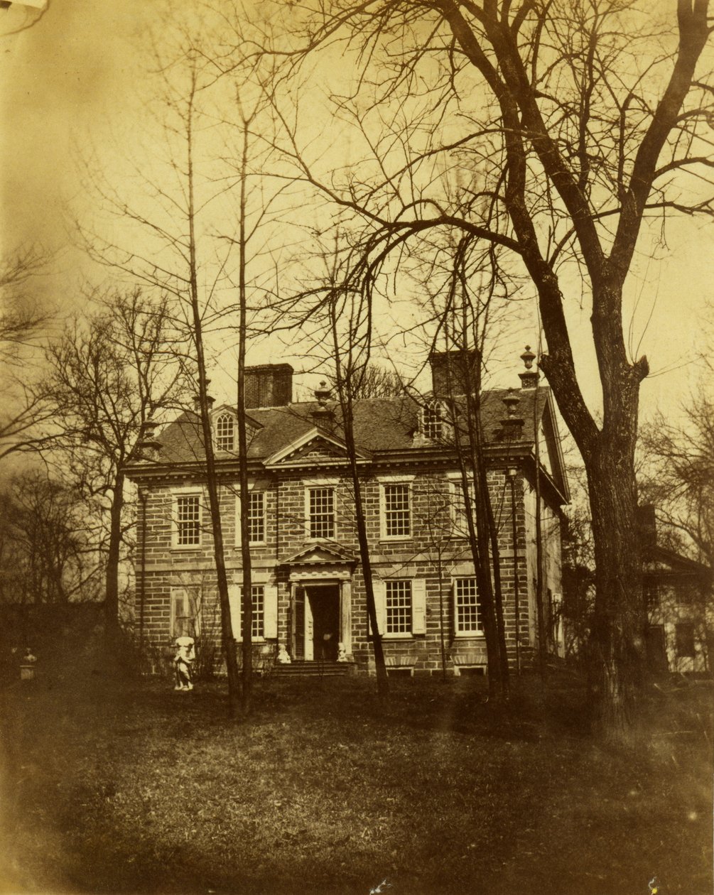 Mansión Chew, (Cliveden), Germantown, Pensilvania de James McClees