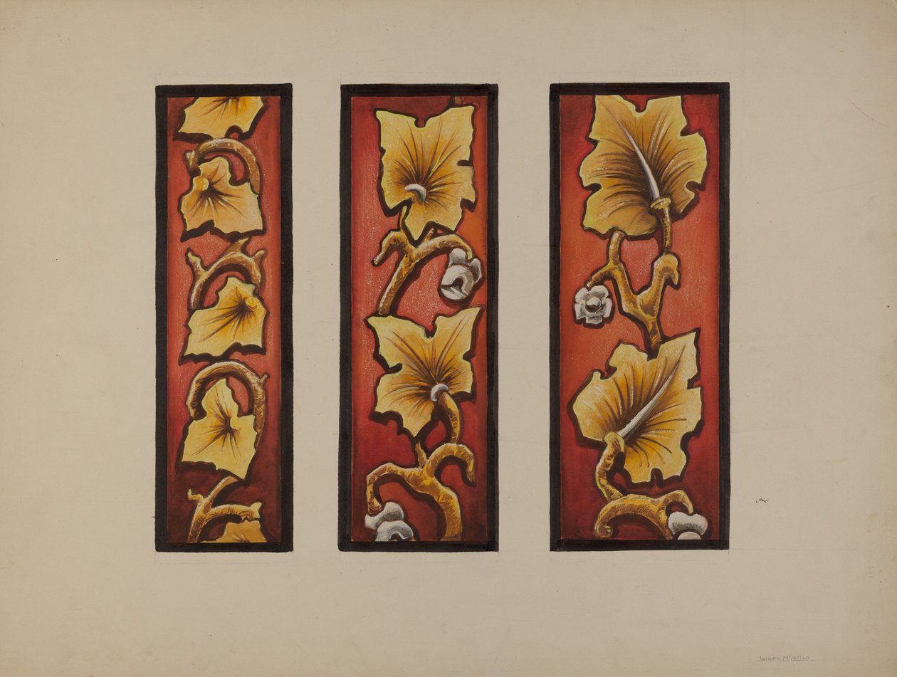 Vidrio pintado, c. 1937 de James McLellan