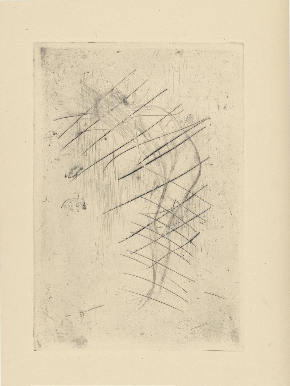 [76] Impresiones de planchas canceladas de Whistler - Tillie: A Model. de James Abbott McNeill Whistler