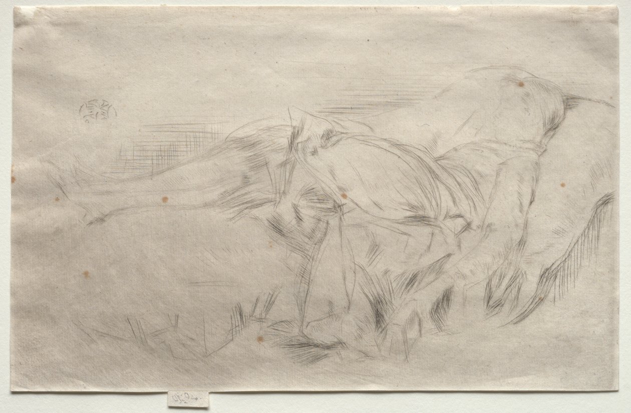 Un niño en un sofá, n.º 2 de James McNeill Whistler