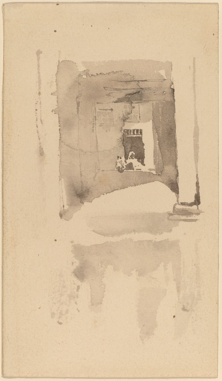 Un portal en Ajaccio de James Abbott McNeill Whistler
