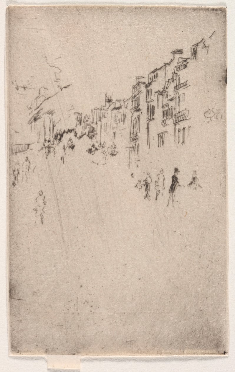 Un fragmento de Piccadilly de James McNeill Whistler