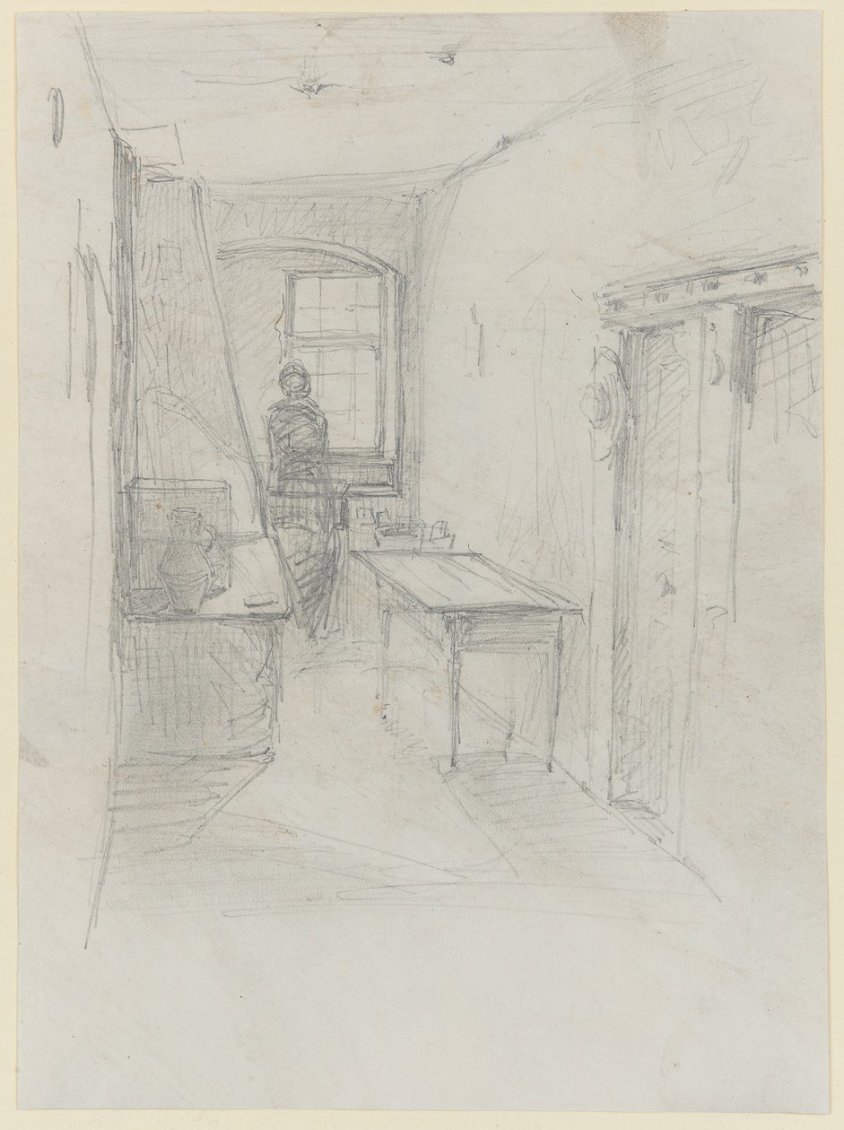 Una Cocina en Lutzelbourg de James Abbott McNeill Whistler