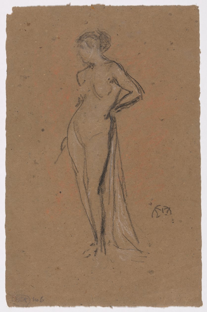 Una figura desnuda de James McNeill Whistler
