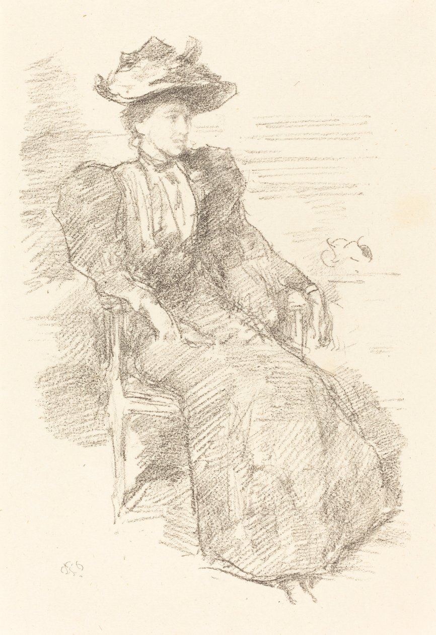 Un retrato: Mildred Howells de James Abbott McNeill Whistler