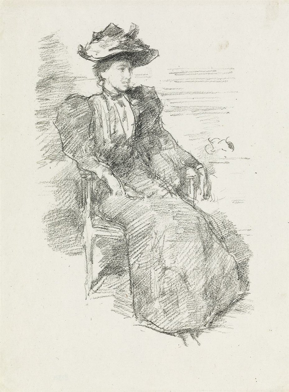 Un retrato: Mildred Howells de James Abbott McNeill Whistler