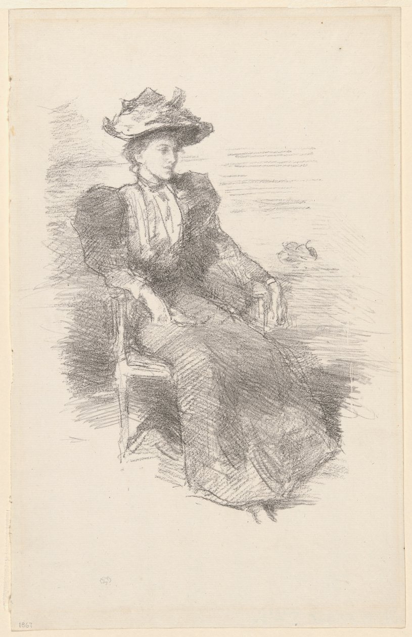 Un retrato: Mildred Howells de James Abbott McNeill Whistler