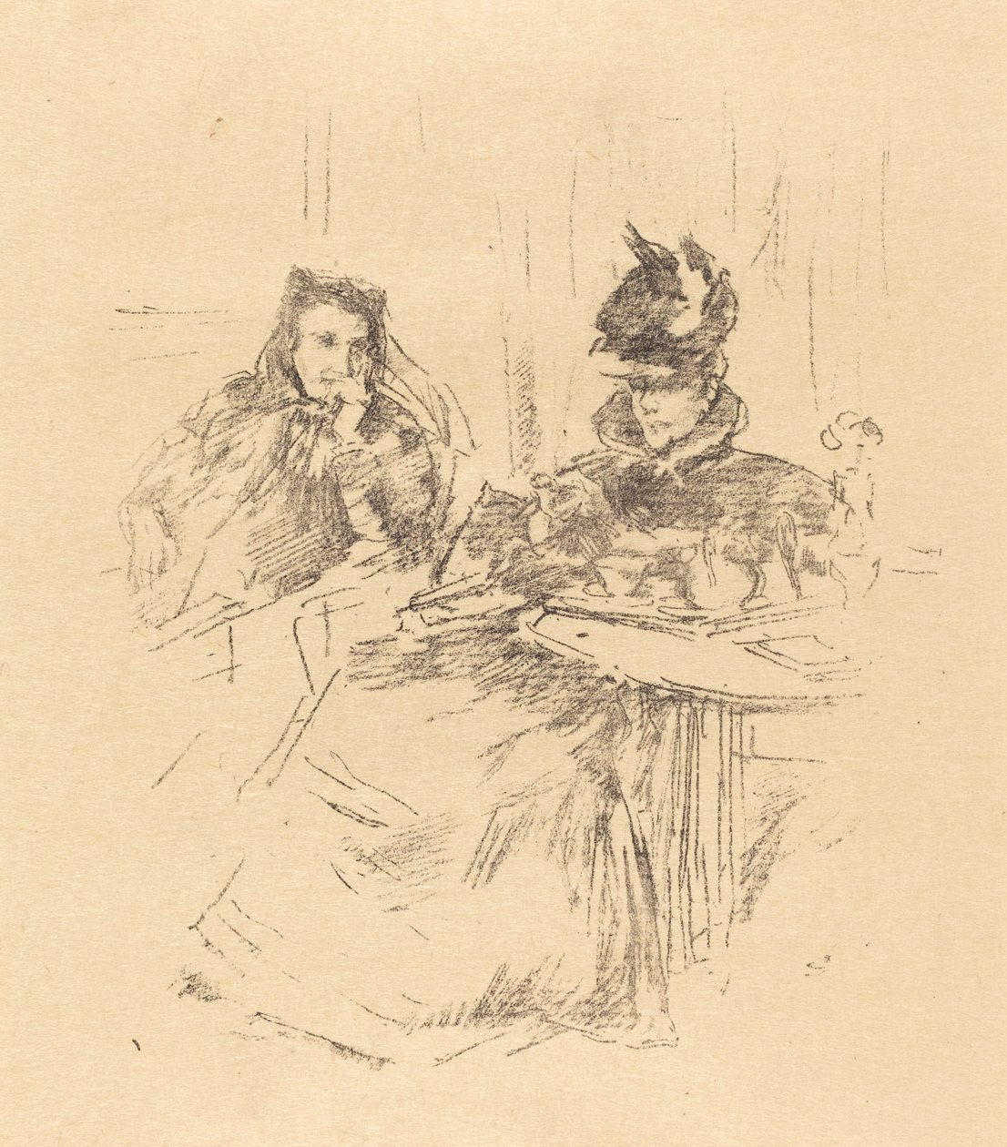 Té de la tarde de James Abbott McNeill Whistler