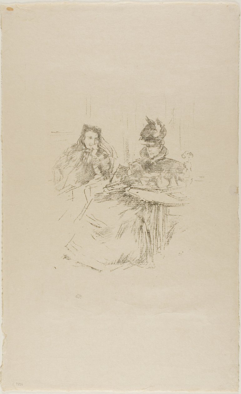 Té de la tarde de James Abbott McNeill Whistler
