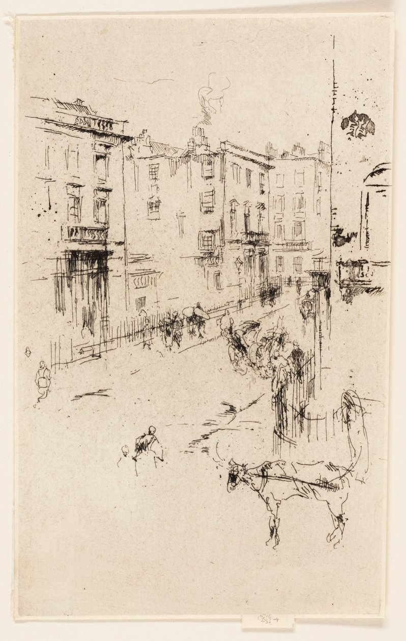 Calle Alderney de James Abbott McNeill Whistler