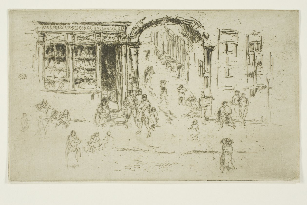 Arco, Bruselas de James Abbott McNeill Whistler