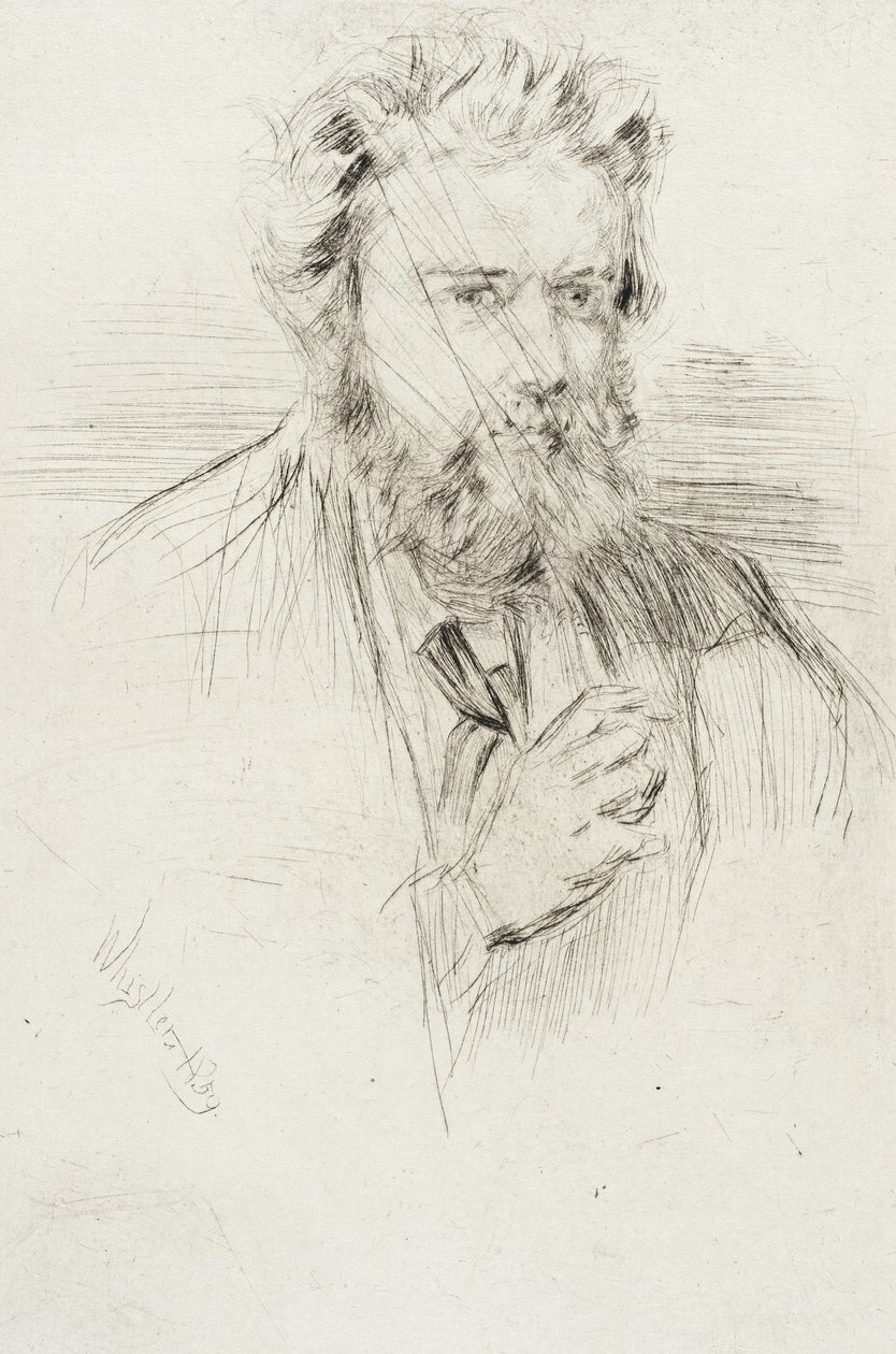 Astruc, un hombre de letras de James McNeill Whistler