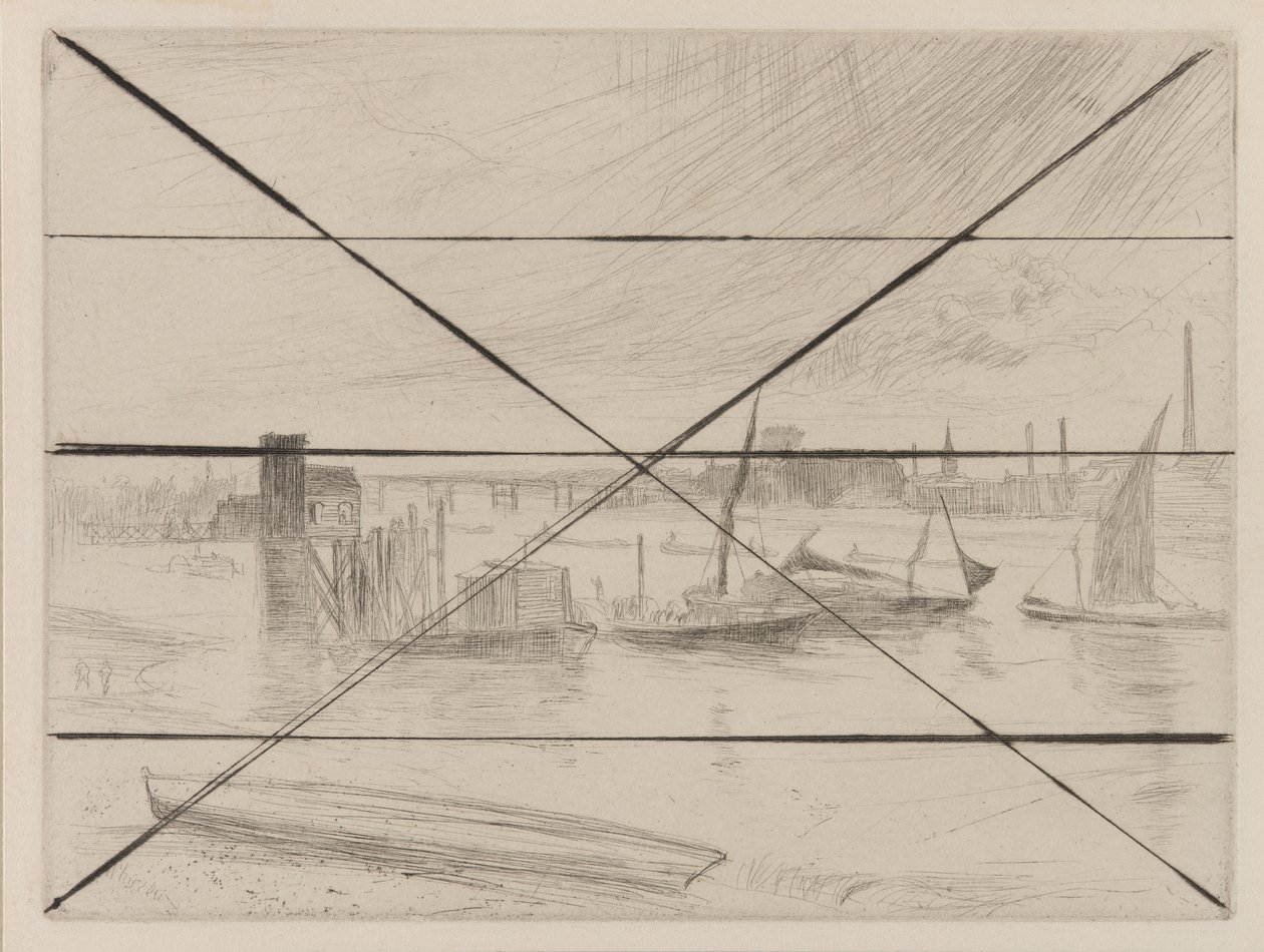 Amanecer en Battersea (Cadogan Pier) de James Abbott McNeill Whistler