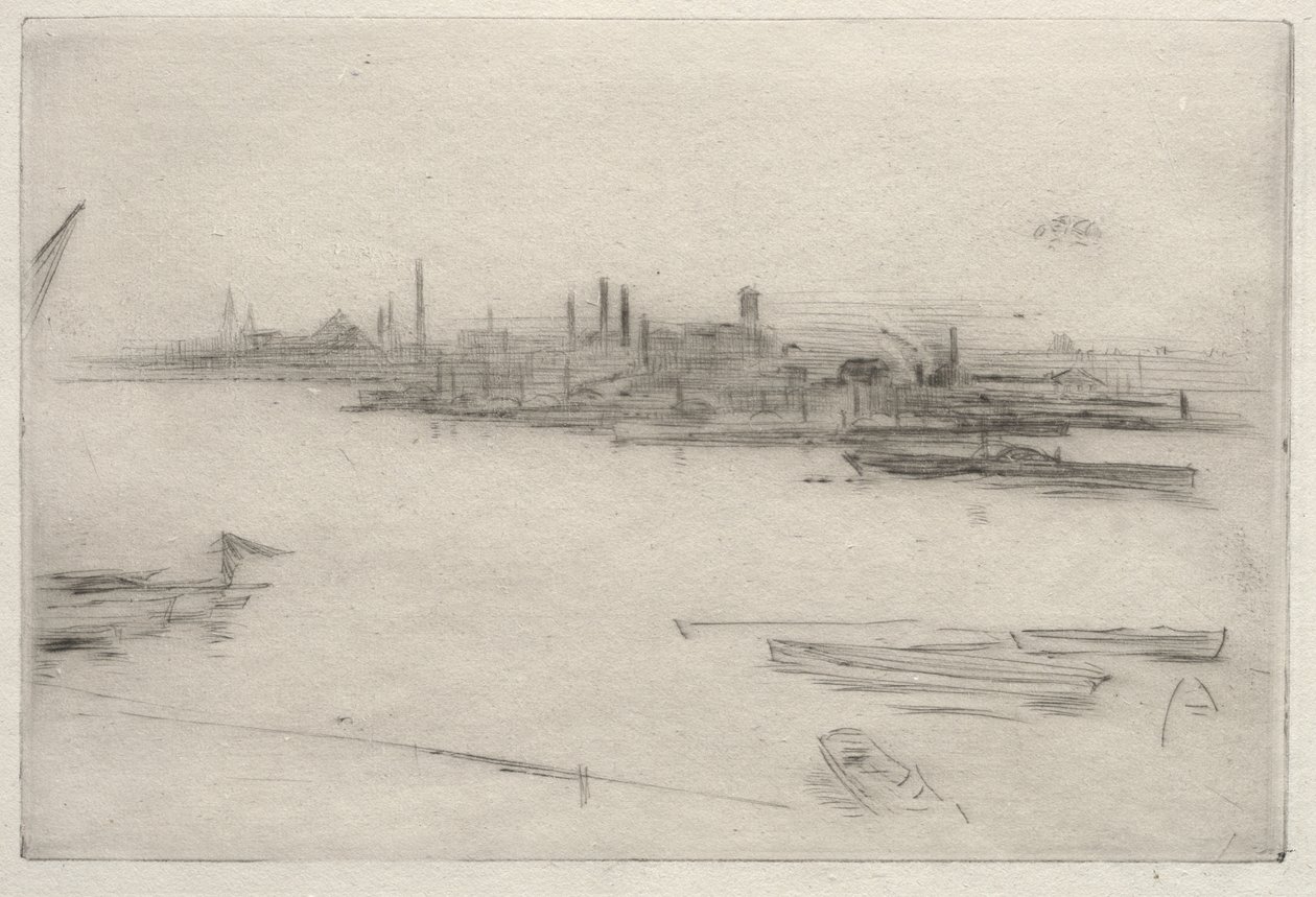 Battersea:  Amanecer de James McNeill Whistler