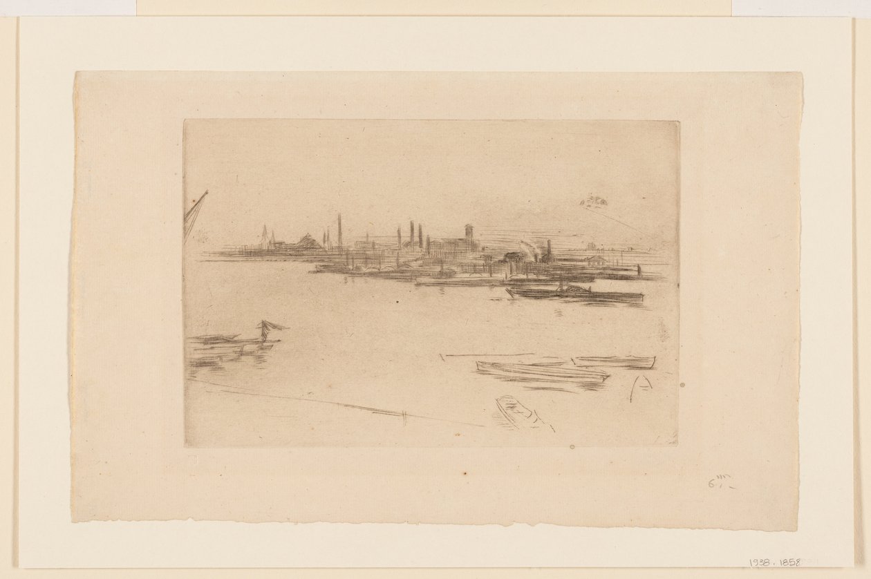 Mañana en Battersea de James Abbott McNeill Whistler