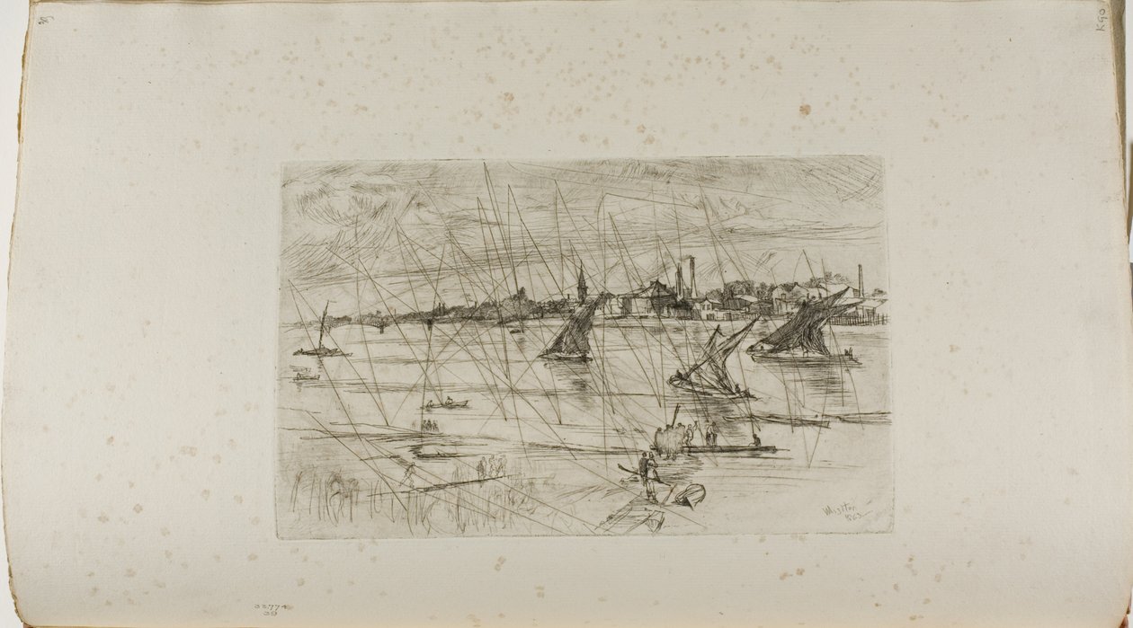 Battersea Reach de James Abbott McNeill Whistler