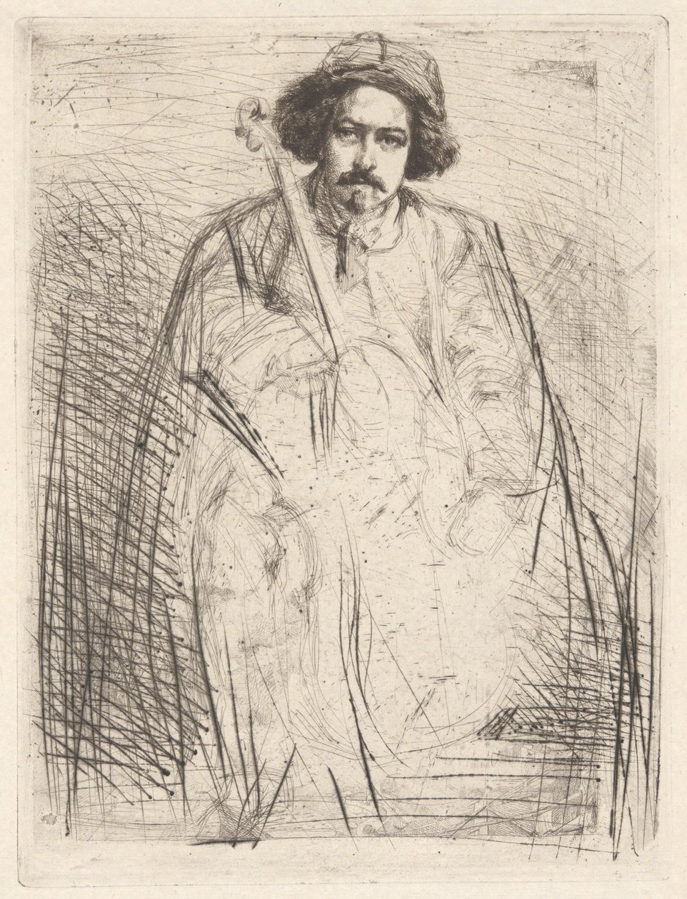 Becquet (El violinista), de la de James Abbott McNeill Whistler