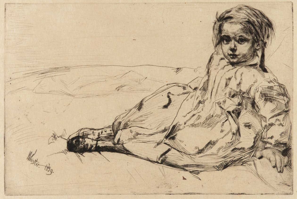 Bibi Valentin de James Abbott McNeill Whistler