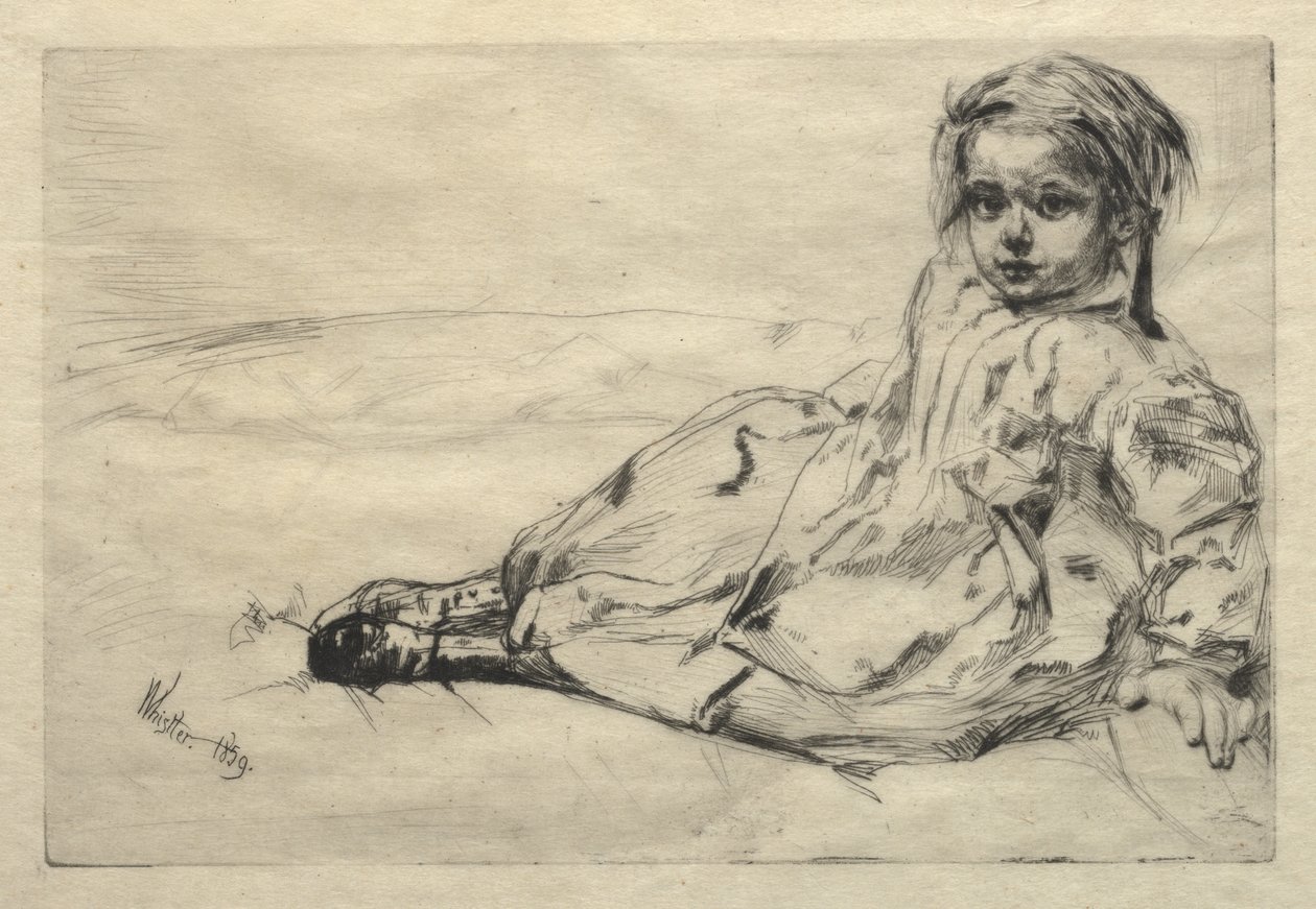 Bibi Valentin de James McNeill Whistler
