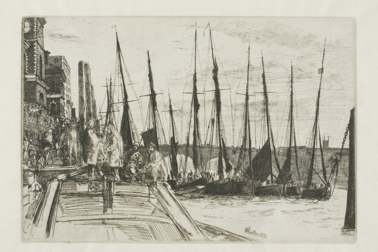 Billingsgate de James Abbott McNeill Whistler