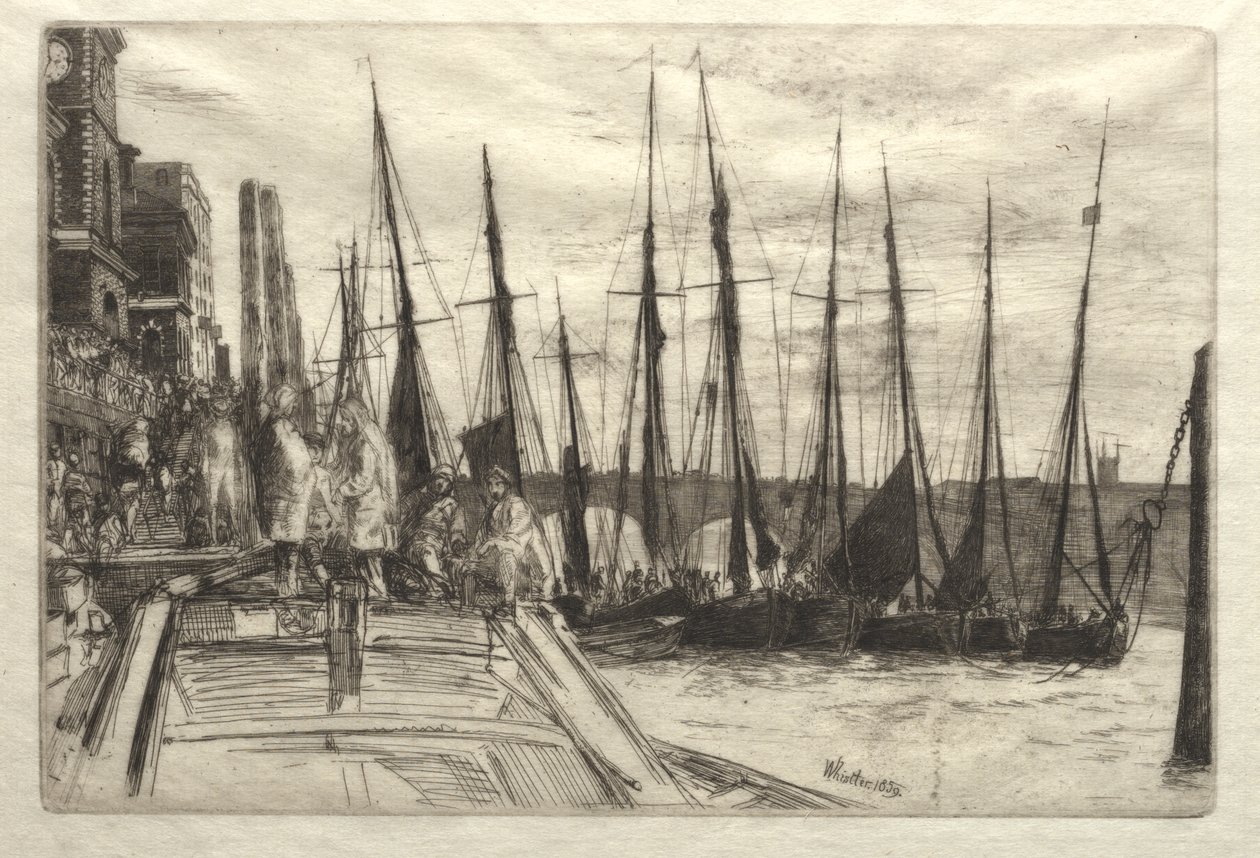 Billingsgate de James McNeill Whistler