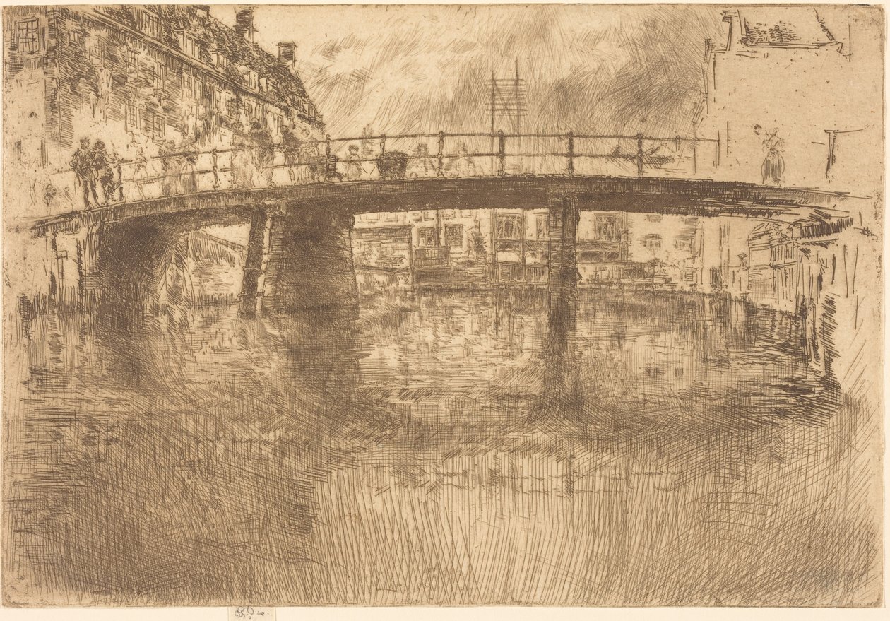Bridge, Ámsterdam de James McNeill Whistler