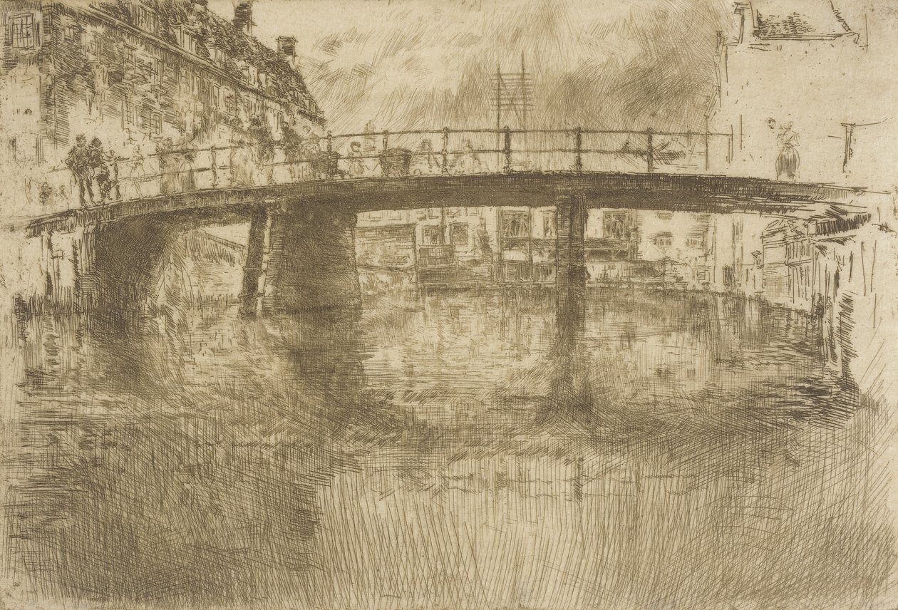 Puente, Ámsterdam de James McNeill Whistler