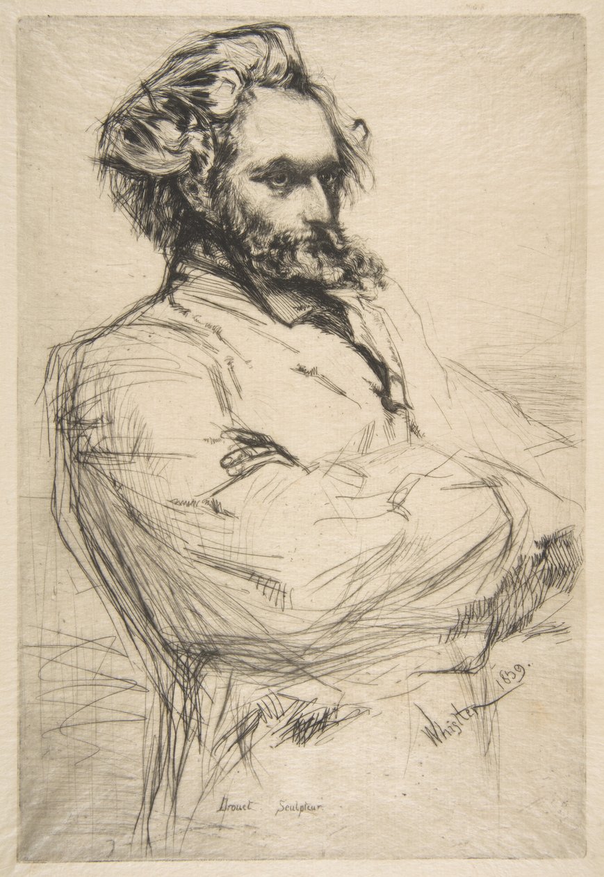 C. L. Drouet, escultor de James McNeill Whistler