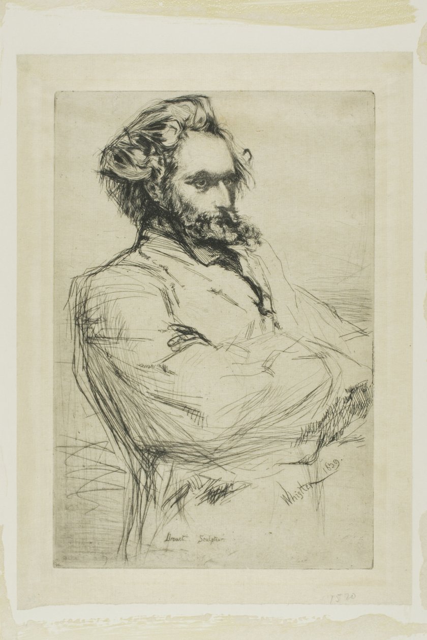 C. L. Drouet, Escultor de James McNeill Whistler