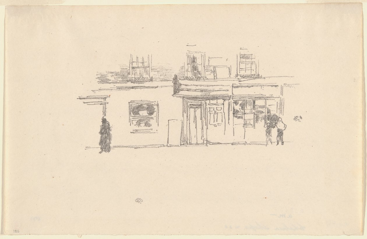 Tiendas de Chelsea de James Abbott McNeill Whistler