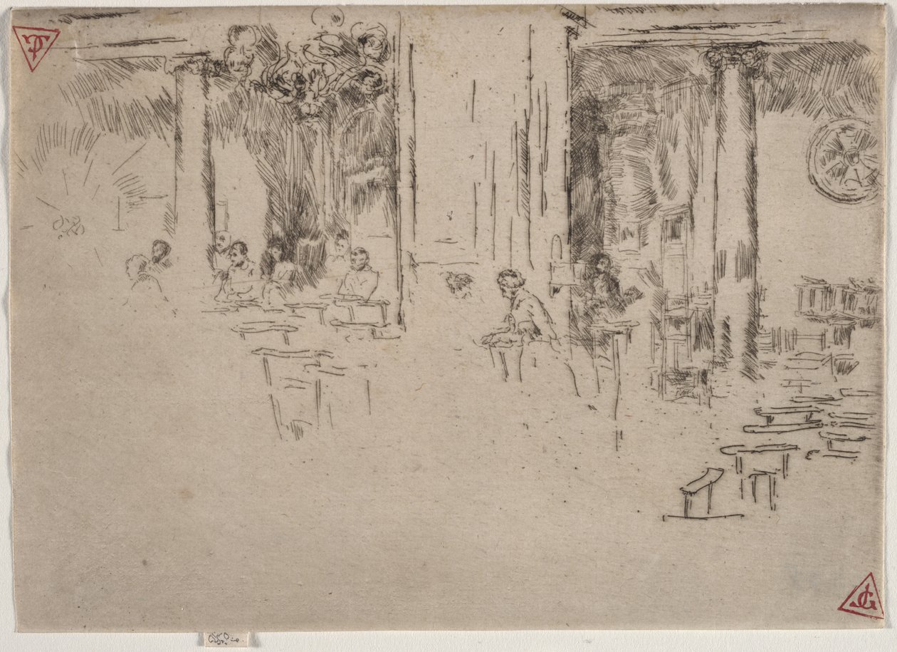 Iglesia, Bruselas de James McNeill Whistler