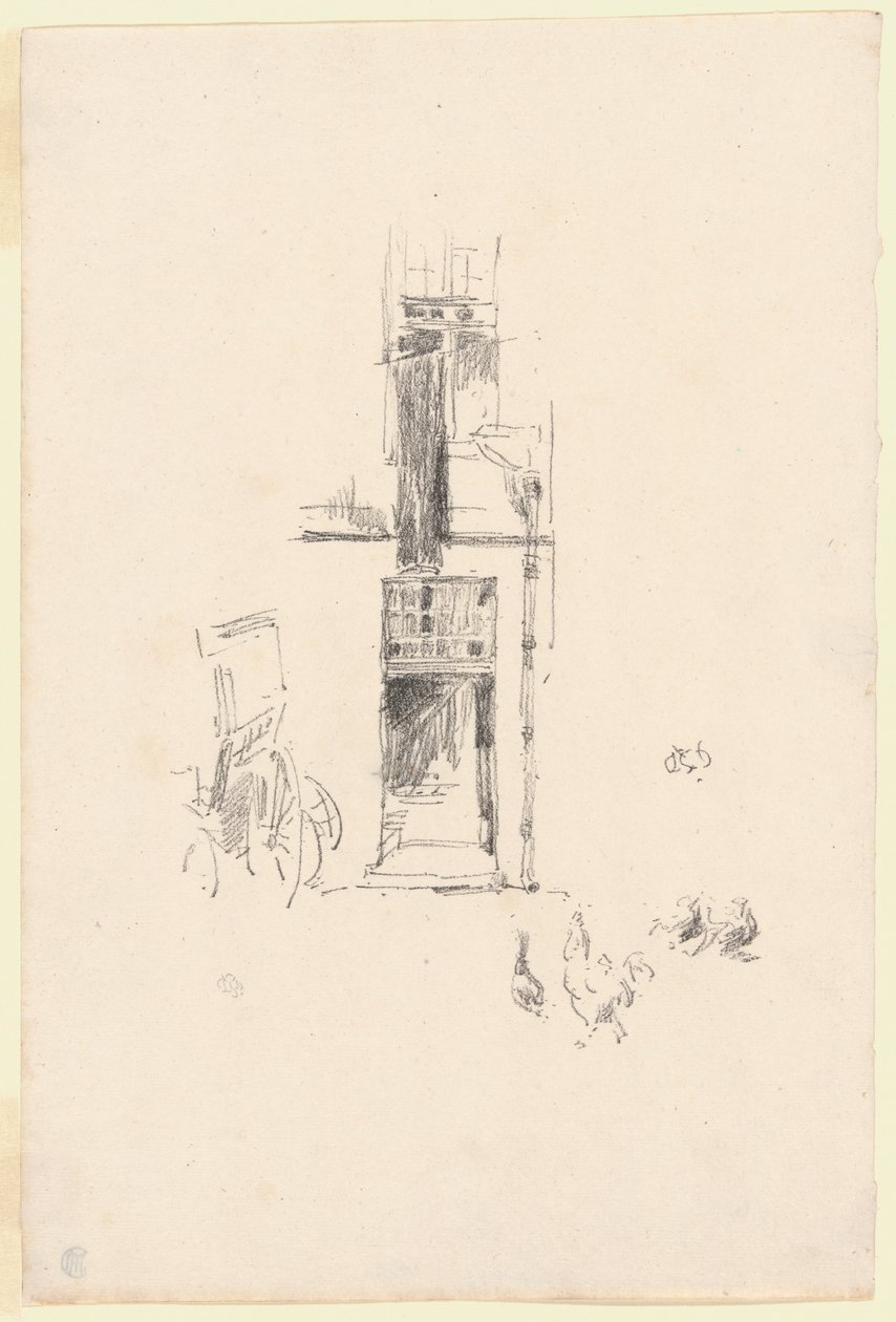 Gallos y Gallinas, Hôtel Colbert de James McNeill Whistler