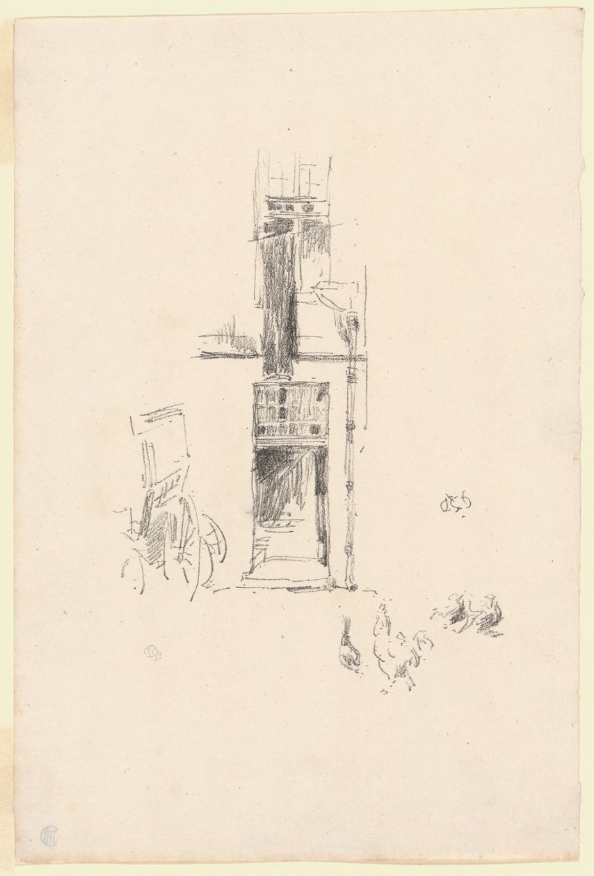 Gallos y Gallinas, Hôtel Colbert de James Abbott McNeill Whistler