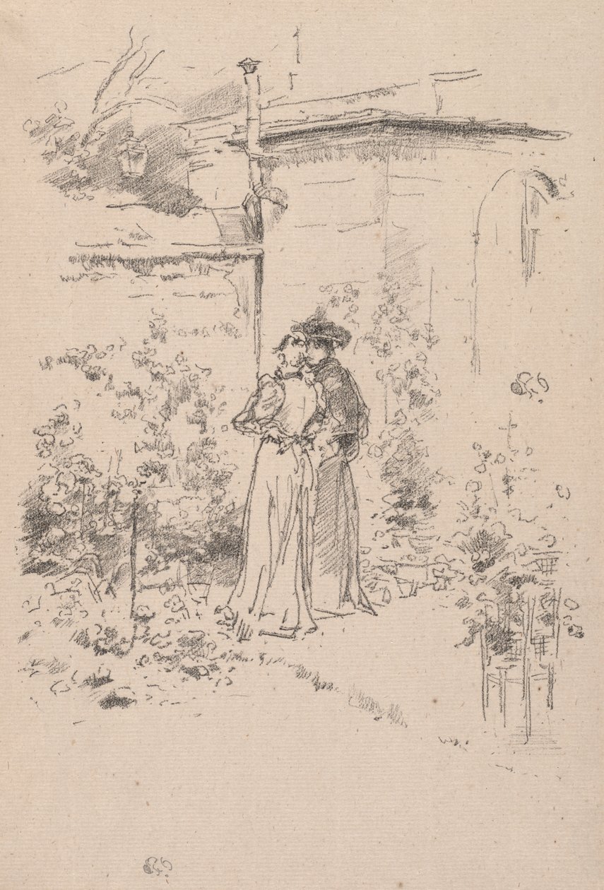 Confianza en el jardín de James McNeill Whistler