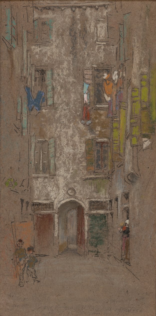 Corte del Paradiso de James McNeill Whistler
