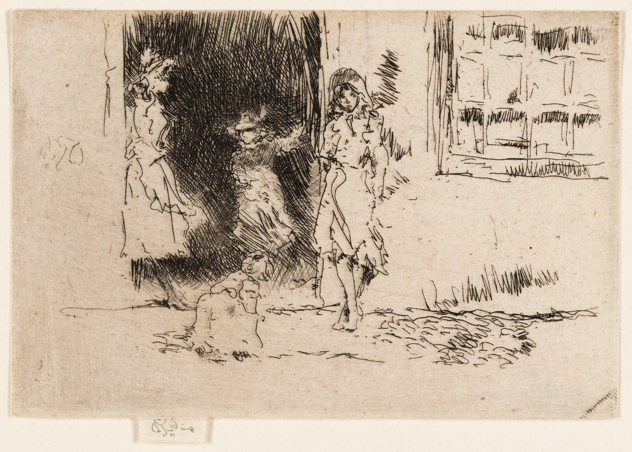 Puerta de la cabaña de James Abbott McNeill Whistler