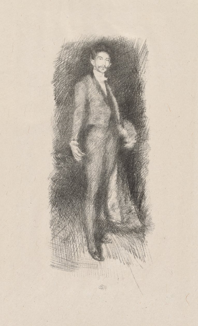 Conde Robert de Montesquiou, No. 2 de James Abbott McNeill Whistler