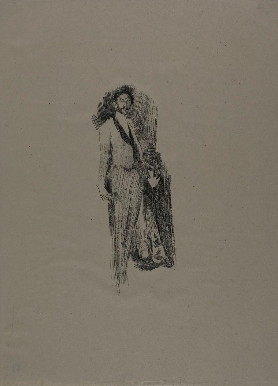 Conde Robert de Montesquiou, No. 2 de James Abbott McNeill Whistler