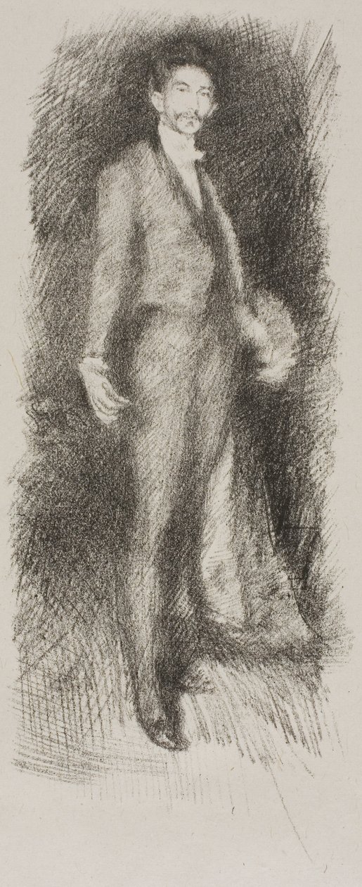Conde Robert de Montesquiou, No. 2 de James Abbott McNeill Whistler